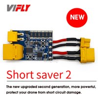 VIFLY ShortSaver 2 Smart Smoke Stopper Electronic Fuse to Prevent Short-Circuit & Over-Current for FPV Racing RC Drone
