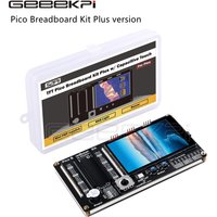 Geeekpi Raspberry Pi Pico/Pico W/2 Breadboard Kit Plus Version with 3.5 Inch Touch Screen Display LED Indicator