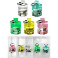 ShareShark 5pcs/set Fishing Mini Cylindrical Fishing Lure Light LED Underwater Fishing Light Night Lamp Attractor Lures