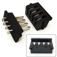 AliExpress NONE 1pcs E-Bike Battery Power Discharge Connector 4/5 Pins For Hailong Battery Power Plug Replacement Electric Bicycle Accessories