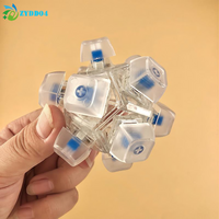 ●1PCS Stress Reliever 12 Key Flashing Light Stress Relieving Keyboard Ball Fingertip Pressing Gift Toy