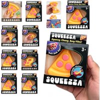 Needoh Squeezing and Decompression Pizza Squeezing Maltose Material Pinching Happy Pizza with Box Slow Rebound Decompression Toy