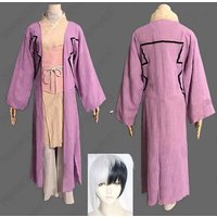 Stone Anime Asagiri Gen Cosplay Costume wigs custom-made