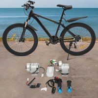 350W Getriebe-Elektromotor-Kit mit Controller und Gashebel für E-Bikes, Bürstenloser Elektromotor-Kit 36V/24V