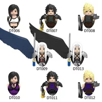 DT8903 Movie Game Cartoon FF Collection Action Figures Building Blocks Positive Characters toys Weapons Accessories Toys Gifts