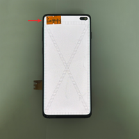 Super AMOLED Single sale Line Piont No Frame LCD For Samsung S10 SM-G9730 G973F LCD Display Touch Screen Digitizer Dead pixel