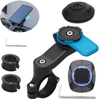 AliExpress NONE Motorcycle Phone Mount, Anti-Shake Bike Cell Phone Holder with Vibration Dampener, Quick Release Attach/Detach