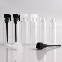 20PCS 1ml 2ml 3ml Perfume Sample Mini Bottle Empty Glass Vials Dropper Container Laboratory Liquid Fragrance Trial Test Tube