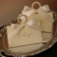 Large Triangle Shape Paper Bag Packaging Box With Handles Wedding Gifts For Guests Candy Boxes For Wedding Baby Shower Party