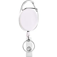 Credit Card Cover Retractable Retractable Badge Holder Oval Multiple Colors Badge Reel Clip Badge Clip Identity Tag