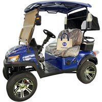 Street Legal Electric Lithium Battery Golf Cart 4/6 Seater 4000W 5000W Sightseeing Scooter 4 Wheel Solar Electric Golf Cart
