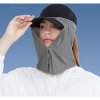 Outdoor Neck Protection Sun Cap Fishing Cycling Climbing Men Removable Face Shield Safari Hat Women Quick Drying Sunshade Hat