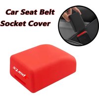 1pc Scratch-Resistant Silicone Car Seat Belt Buckle Cover Car Safety Accessory Protector