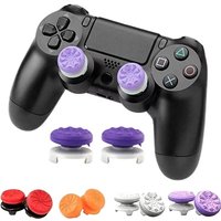 2 Pcs/Set Video Games Silicone Controller Thumb Grip For PS4 PS5 Joystick Booster Cap Game Controller Extenders Caps Accessories