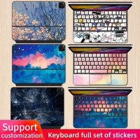 Suitable For Magic Keyboard Skin Sticker 2025 iPad Pro M4 11/13 Inch iPad A16 11in iPad Air M2/4 11 Tablet Sticker Full Decal