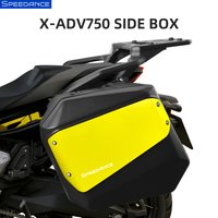 Side cases for Honda XADV750 2022-2026 left 33L, right 26L. Lock works with original motorcycle keys, secure and convenient.