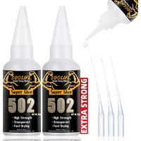 The Newly Upgraded 502 Super Cyanoacrylate Glue Dries in 5 Seconds, Is Waterproof, Stable, and a Multi-Functional Adhesive Tool.