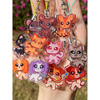 LPS Mobile Phone Pendant Keychain Fashionable Accessory for Key Organizing And Decorative Purposes