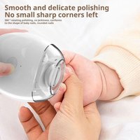NEW Electric Nail Clipper Cutter With LED Light Automatic Nail Grinder Trimmer For Baby Adult Mini Manicure Tools Nail Care