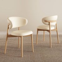 Solid wood dining chair restaurant chair backrest chair