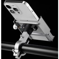AliExpress iBudim Motorcycle Phone Mount Metal Bike Handlebar Cellphone Holder for Scooter Bicycle ATV GPS Bracket for 3.5-7.2 inch Mobile Devices