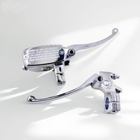 Chrome Universal 25MM Motorcycle Brake Clutch Master Cylinder Levers For Honda NV600 Shadow 750 Steed 400 VF750 CD Magna Deluxe
