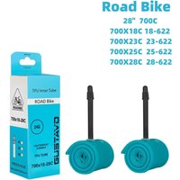 GUSTAVO Ultralight TPU Tubes 700X18-28C Road bike inner tube Valve 45MM 65MM 85MM