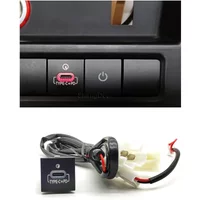 Car Charger PD Type C Quick Charge Phone Charging Adapter Button For VW Golf 6 Mk6 Jetta 5 MK5 EOS Scirocco 2006 - 2012
