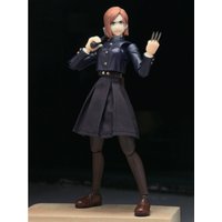1/12 Scale Mini Black Gray Short Skirt Classic Anime Character Accessory for 6'' Shf Kugisaki Nobara Action Figure Body