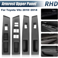 RHD Window Lift Control Switch Cover Panel Frame For Toyota Vitz 2010 2011 2012 2013 2014 74231-52630-C0 74232-52570-C0