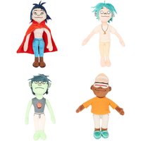 Anime Gorillaz Murdoc Niccals 2D Russel Hobbs Noodle Cosplay COSTUME Plush Adult Prop Xmas Gift Pendant