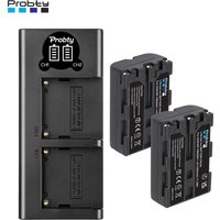 2300mAh NP-FM500H Battery with Charger for Sony NP FM500H, DSLR-A350 DSLR-A700 DSLR A200 A300 A450 A700 A580 SLT-A99 DSLR-A100