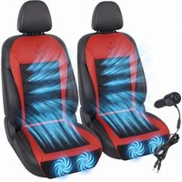 Cooling Car Seat Cover 12V Ventilated Seat Cooler Covers Smart Auto Start-Stop Air Conditioner Car Seat Cooling Fan