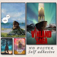 Historical Animation Vinland Saga-A Cool Poster Home Living Bed Room Bar Hallway Sticky Wall Art Printing Aesthetic Decor