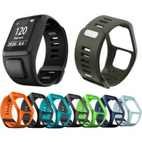 One-Piece TPU Strap For TomTom Runner 2 3 Silicone Fashion Watch Band Replacement Bracelet For Spark/Adventurer Sport Belt
