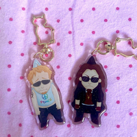 Going Postal Keychain for Men And Women Durable Dude(s) Keyring for Organization And Identification