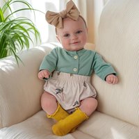 Reborn Baby Doll 20 Inch , Lifelike Realistic Newborn Doll with Smiling Face & Big Bow Headband, Soft Cloth Body & Vinyl Limbs, Handmade Weighted Reborn Doll for Kids Age 3+