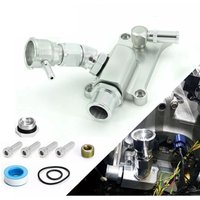 Racing Car Upper Coolant Housing Filler Neck w/ Fitting for Honda K20 K20Z3 K24 K Series