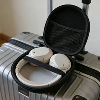 Black Multi-Functional EVA Hard Case – Shockproof, Waterproof, Portable for Earphones, Camera, Cables & More.