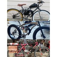 AliExpress NONE Split Pipe Exhaust Muffler For 2 Stroke 50cc 66cc 80cc 100cc Engine Gas Motorized Bicycle Motor Bike Modified Parts