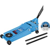 2026 FIXTEC Wholesale 3 Ton Manual Car Jack Portable Trolley Jack Automotive Hydraulic Floor Jack for Workshop