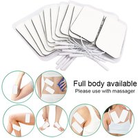 Tens EMS Electrodes Pads Non-woven Fabric Self Adhesive Replacement Massage Patch for Muscle Electrostimulator Body Massager