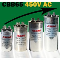 10uF 5uF 6uF 8uF 12uF 15uF 16uF 17uF 18uF CBB65 450V AC Motor Capacitor Air Conditioner Compressor Start Capacitor