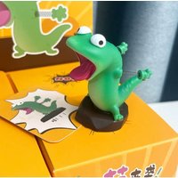 High quality Hoppers Tom Lizard Blind Box Anime Peripheral Creative Toy Cute Green Lizard Cartoon Anime Figure Desktop Toy Gifts