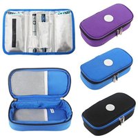 Wärme isolierter Insulin kühl beutel Diabetiker Taschen pillen schutz Medicla Kühler ohne Gel Oxford wasserdichter Reisekoffer