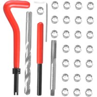 15/20/30pcs Set Metric Thread Repair Insert Kit Auto Repair Tool Accessories M5 M6 M8 M10 M12 M14 Helicoil Car Pro Coil Tool