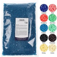 500g Hard Wax Beans Solid Hair Remover No Strip Depilatory Hot Film Wax Bead Hair Removal for Full Body Bikini Face Leg Eyebrow