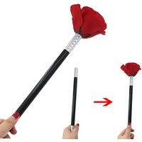 Stick To Rose / Flower Magic Tricks Flowers Close Up Street Stage Magic Props Magie Illusion Gimmicks Props Accessories