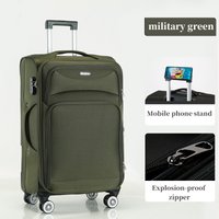 Large Capacity 28-inch Oxford Cloth Suitcase, Universal Wheels, Outing Lockable Luggage, Travel Bag with Telescopic Handle.