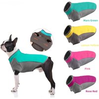 Pet Sweatshirt Clothes Dog Sweatshirt Winter for Medium Dog Puppy Warm Super Stretch Sweatshirt Hoodies Dog Warm Fleece Vest